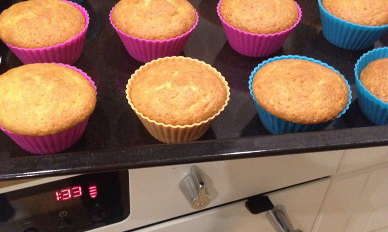 Рецепт быстрых банановых кексов