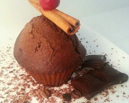 Быстрые шоколадно-кофейные кексы