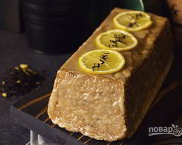 Чайный кекс с глазурью