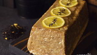 Чайный кекс с глазурью