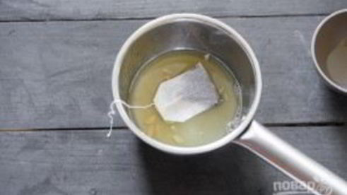 чайный кекс с глазурью