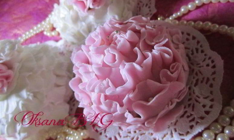 Рецепт капкейков кофейно-ореховые цветочки