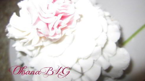 капкейки кофейно-ореховые цветочки