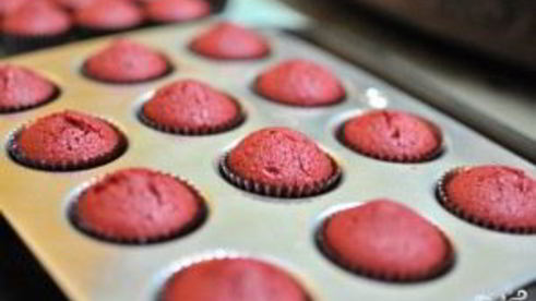 капкейки красный бархат