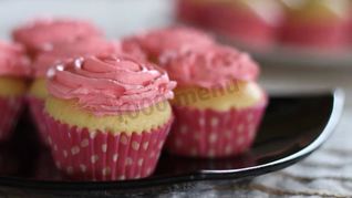 Капкейки со сливочным кремом