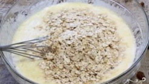 кекс из овсяных хлопьев