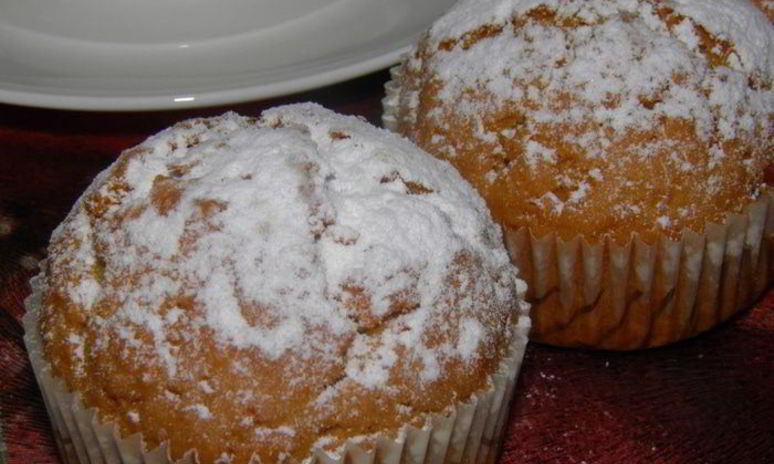 Рецепт кекса из постного теста