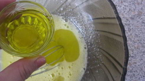 кекс на молоке с овсяными хлопьями