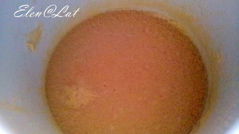 кекс персиковый нежный