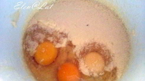 кекс персиковый нежный