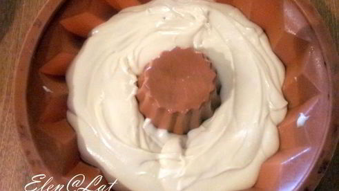 кекс персиковый нежный