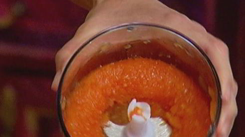 кекс с папайей и орехами