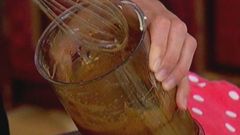 кекс с папайей и орехами