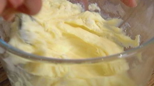 кекс с папайей и орехами