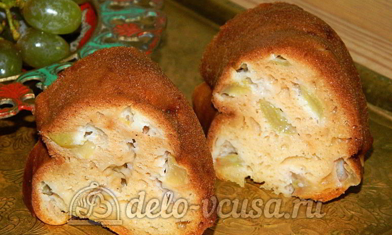 Рецепт кекса с виноградом