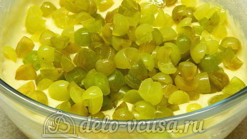 кекс с виноградом