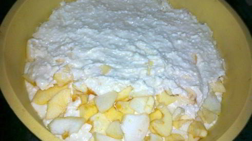 кекс творожно-яблочный восторг