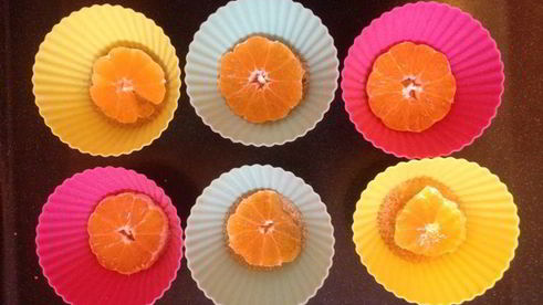 кексы с мандарином