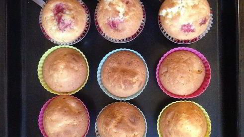 кексы с мандарином