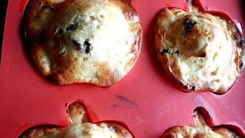 кексы яблочки в сгущенке