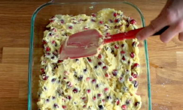 Рецепт клюквенно-апельсинового кекс