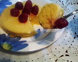 Лимонный кекс-пудинг