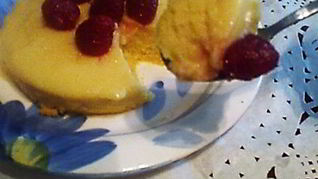 Лимонный кекс-пудинг