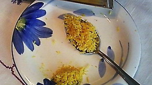 лимонный кекс-пудинг