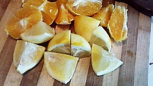 лимонный кекс-пудинг