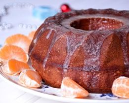 Мандариновый кекс