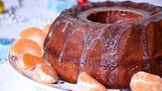 Мандариновый кекс