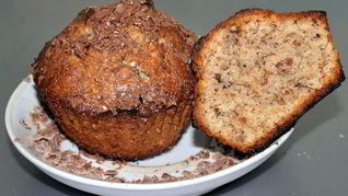 Миндально-шоколадные кексы