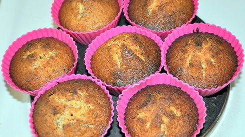 миндально-шоколадные кексы