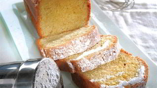 Миндальный кекс с оливковым маслом и апельсиновой цедрой