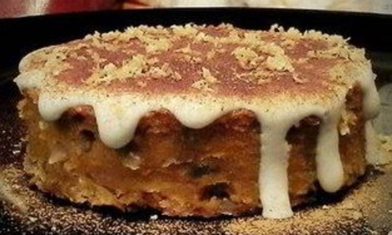 Рецепт морковна-медового кекс с семенами подсолнечника