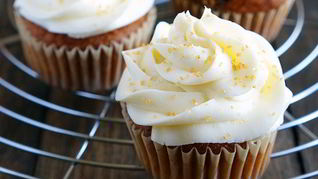 Морковные капкейки