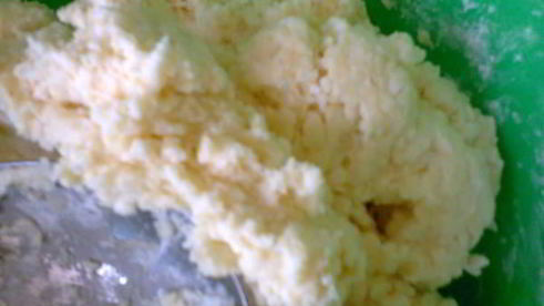 мраморный кекс с творогом