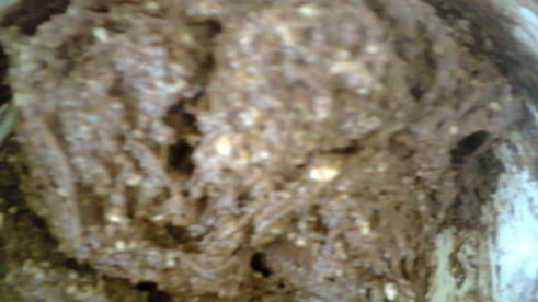 мраморный кекс с творогом