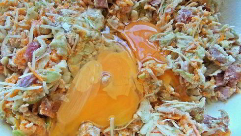 несладкие кексы с кабачком и тыквой