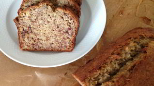 Нежный банановый кекс