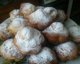 Нежные ванильные кексы