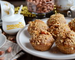 Постные кофейные кексы