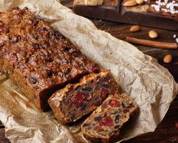 Рождественский фруктовый кекс