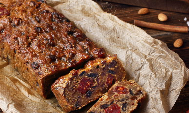 Рецепт рождественского фруктового кекса