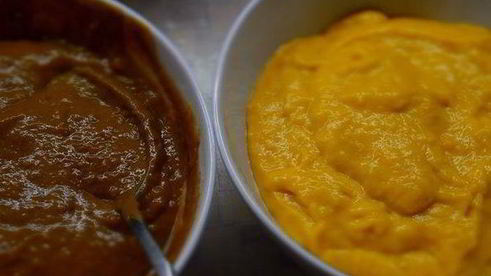 шоколадно-тыквенный кекс