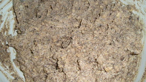 шоколадный кекс с кешью и физалисом