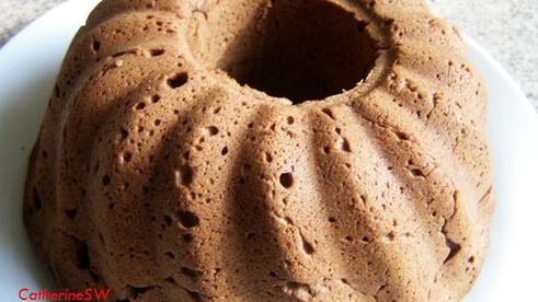 шоколадный кекс с мраморной глазурью