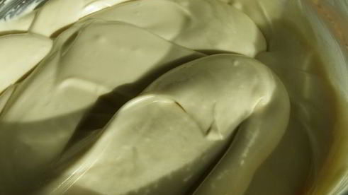 шоколадный кекс с мраморной глазурью