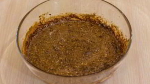 шоколадный кекс с творожным кремом