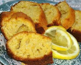 Тыквенный кекс с цитрусовой пропиткой